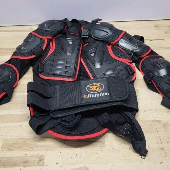 Ridbiker Full Body Armor Protector Removable Racing Jacket Motocross‎ Size 3XL - Picture 3 of 9